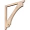 Ekena Millwork Imperial Slat Smooth Bracket, Douglas Fir, 3 1/2"W x 48"D x 48"H BKT04X48X48IMP06SDF - alternate 1